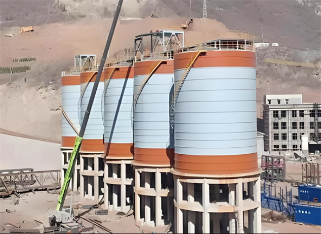 繁峙高架钢板仓